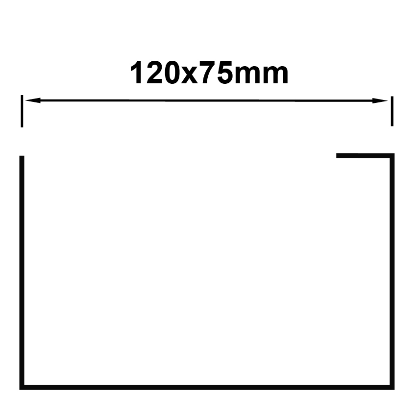 Quartz Zinc 120x75mm Box Gutters 