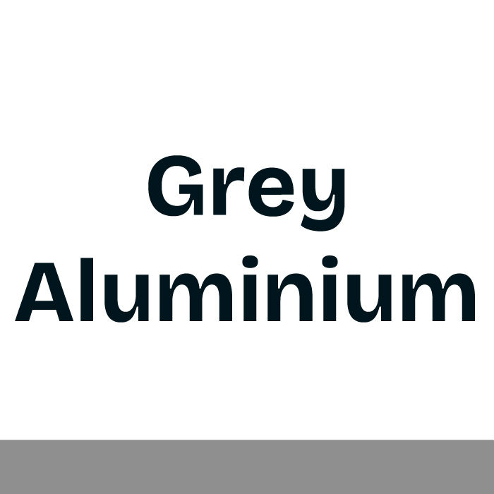 Grey Aluminium Infinity Steel Downpipes