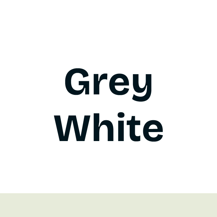 Grey White Infinity Steel Gutters