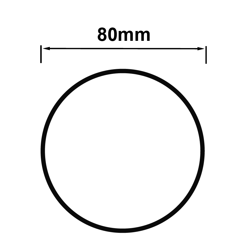 ZM Galvanised Downpipes 80mm Round