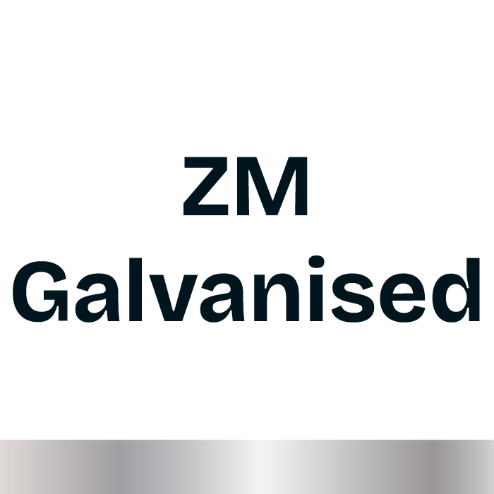 ZM Galvanised Infinity Steel Gutters