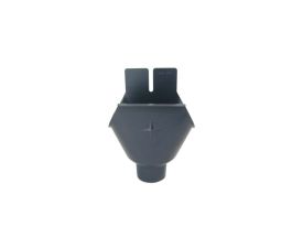 115mm Anthracite Steel HR 60mm Wrap Around Outlet