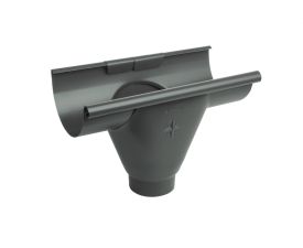 150mm HR Anthra Steel 80mm Prefab Outlet