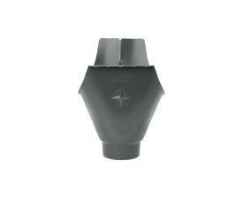 115mm Anthracite Steel HR 80mm Outlet