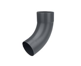 60mm Anthracite Steel Downpipe 70 Bend