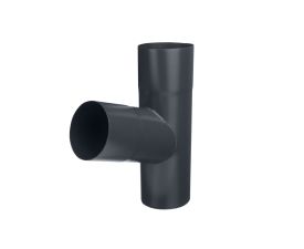 80mm Anthracite Steel Downpipe 72 Branch