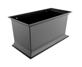 Flavia Cast Aluminium Hopper - H200xW400xD200mm - 63mm Dia F/Fit Outlet Painted