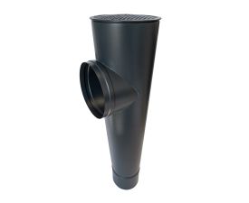 80mm Anthracite Parapet Connection