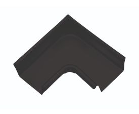 120mm Black Steel Box 90° Int Angle