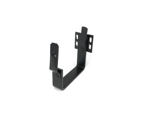 120mm Black Steel Box Fascia Bracket