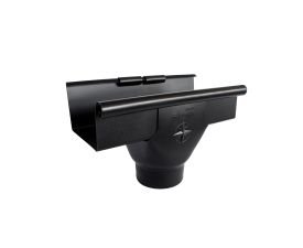 120mm Black Steel Box PreFab Outlet