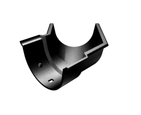 114x75mm Cast Beaded Deepflow Half Round Painted External Angle - 135°