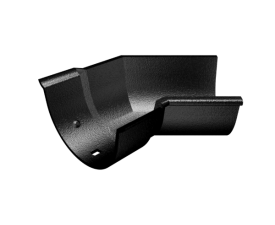 114x75mm Cast Beaded Deepflow Half Round Painted Internal Angle - 135°