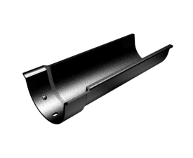 114x75mm Cast Beaded Deepflow Half Round Painted 1.83mtr Gutter Length