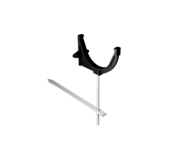 114mm Cast Deep Beaded Half Round Painted Rise & Fall Bracket