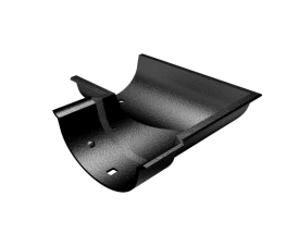 114mm Cast Beaded Half Round Painted External Angle - 90°