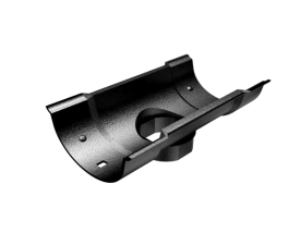 125mm Cast Beaded Half Round Painted 63mm Round Painted Running Outlet