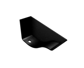 114mm Cast Victorian Ogee Painted Stopend - R/H