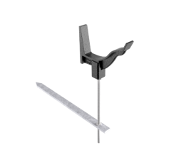 114mm Cast Victorian Ogee Painted Rise & Fall  Bracket