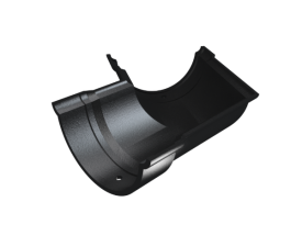 4.5" Beaded Half Round Painted Universal Angle - 120°