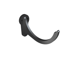 5" Beaded Half Round Painted Fascia Bracket