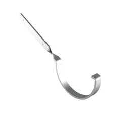 5"x3" Deepflow Half Round Painted Rafter  Bracket Side Fix - Galv