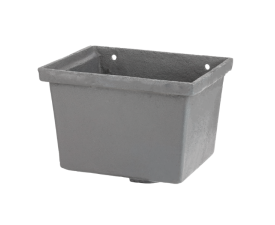 Flat Back Rainwater Head No 3 - 2 1/2"Round Outlet