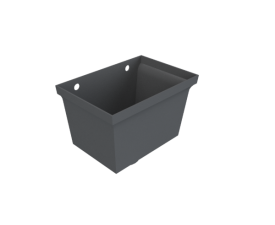 Flat Back Rainwater Head No 2 - 4"x3" Rectangular Outlet