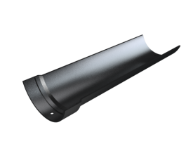 4" Plain Half Round Painted 6ft Gutter