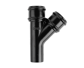 4'' Round Painted Y-Junction 135°+ 2 x Cast Non Eared Collars 