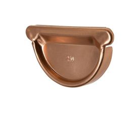 115mm HR Copper Gutter Stop End