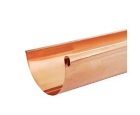 115mm HR Copper 3m Gutter Length