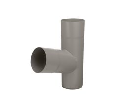 80mm Dusty Grey Steel Downpipe 72 Branch