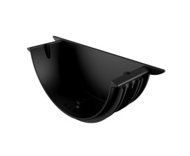 112mm Beaded Half Round Painted Stopend - Universal