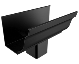 125x100mm Vintage Ogee Painted 63mm Square Outlet