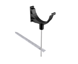 114mm Beaded Half Round Painted Rise & Fall Bracket Including Fixing Spike