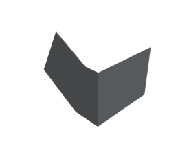F4 TYPE 2MM FASCIA - 500MM FACE LH BOXEND