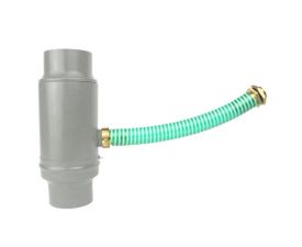 100mm Grey Aluminium Steel Rainwater