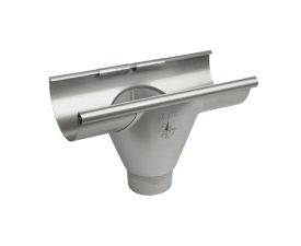 150mm HR Galv Steel 80mm Prefab Outlet