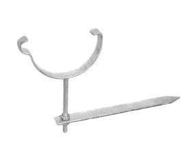 150mm Half Round Galvanised Steel Rise & Fall Bracket - (there is no Natural Zinc Version)
