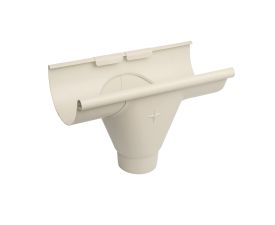 115mm HR White Steel 80mm Prefab Outlet