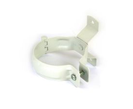 80mm Grey White Steel Downpipe Bracket