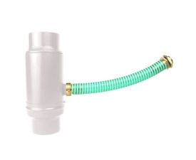 80mm Grey White Steel Rainwater Collector