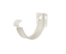 125mm White Steel 'Shallow' F/Bracket