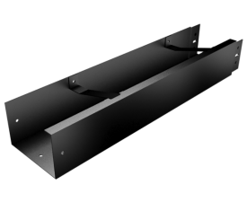 100x75mm Joggle Joint Box Painted Gutter 2.960mtr Gutter Length