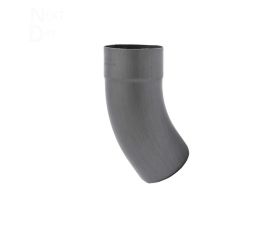 100mm Quartz Zinc Downpipe Shoe 40° Bend