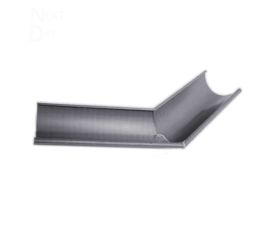 125mm Half Round Quartz Zinc 135 Degree External Gutter Angle