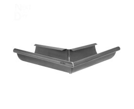 125mm Half Round Quartz Zinc 90 Degree External Gutter Angle