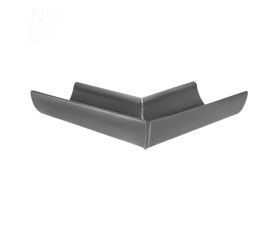 125mm Half Round Quartz Zinc 90 Degree Internal Gutter Angle
