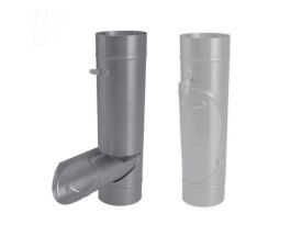 80mm Quartz Zinc Downpipe Divertor
